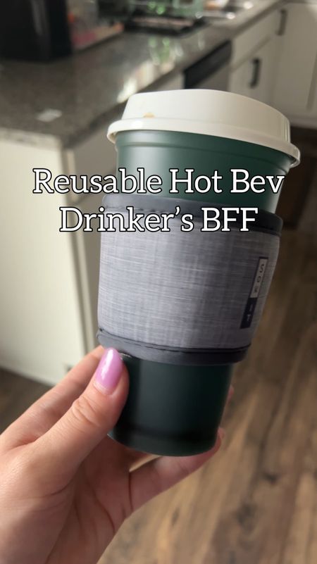 Hot coffee / hot beverage drinkers… you need this! It’s a reusable hot sleeve for your travel mugs and thermoses. My husband swears by it! Perfect for at home, in the car and during vacation.

#LTKhome #LTKtravel #LTKVideo