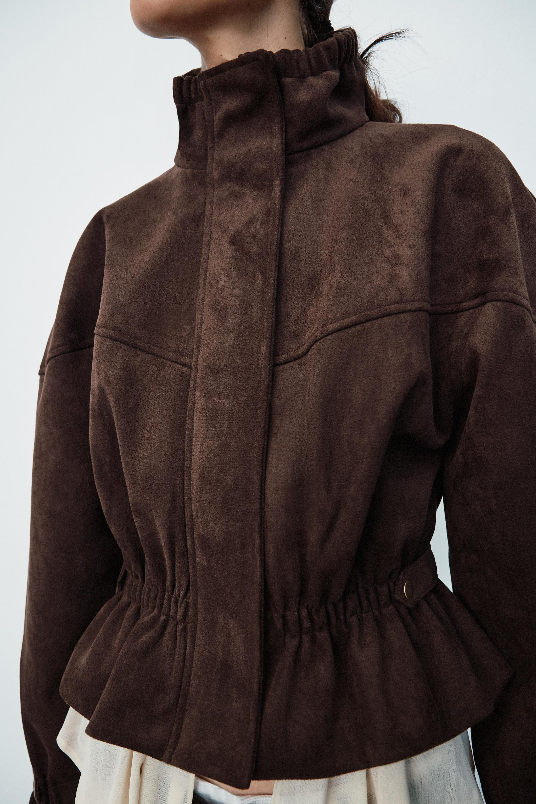 SUEDE-EFFECT JACKET | Zara US