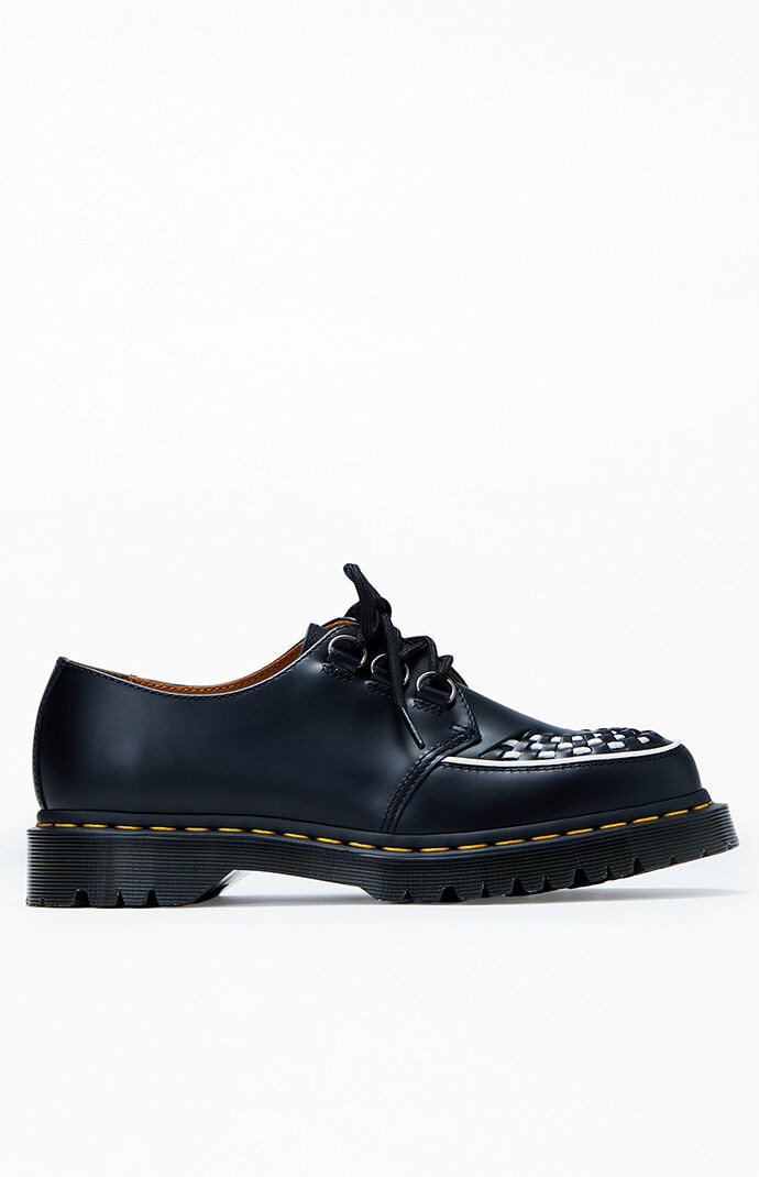 Dr Martens Ramsey Smooth Leather Creepers in Black - Size 5 | PacSun