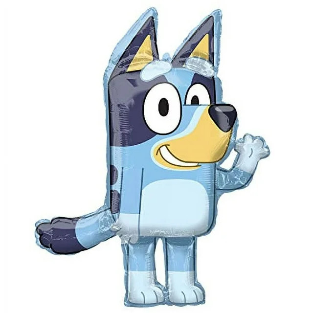 32" BLUEY Super Shape Foil Balloon | Walmart (US)