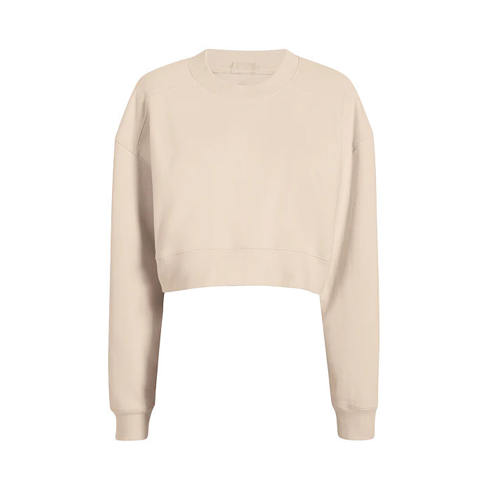Cropped Crewneck Sweatshirt | Nuuds US