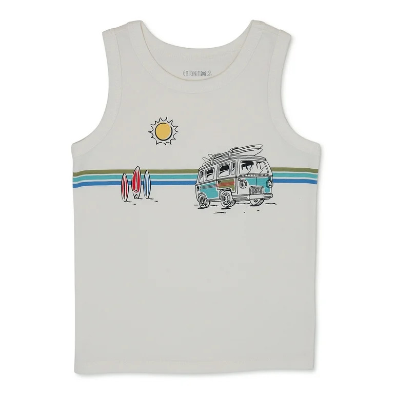 Garanimals Toddler Boy Graphic Tank Top, Sizes 18M-5T | Walmart (US)