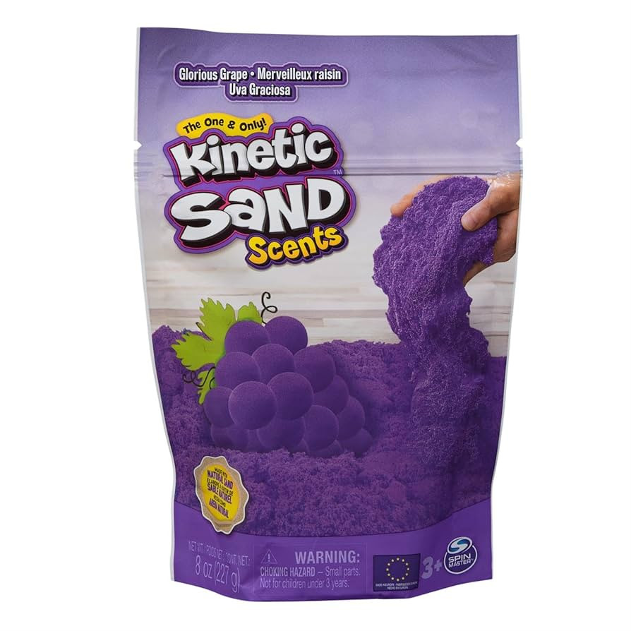 Kinetic Sand, 8oz Glorious Grape Scented Play Sand, Sensory Toys for Kids Ages 3 and up | Amazon (US)