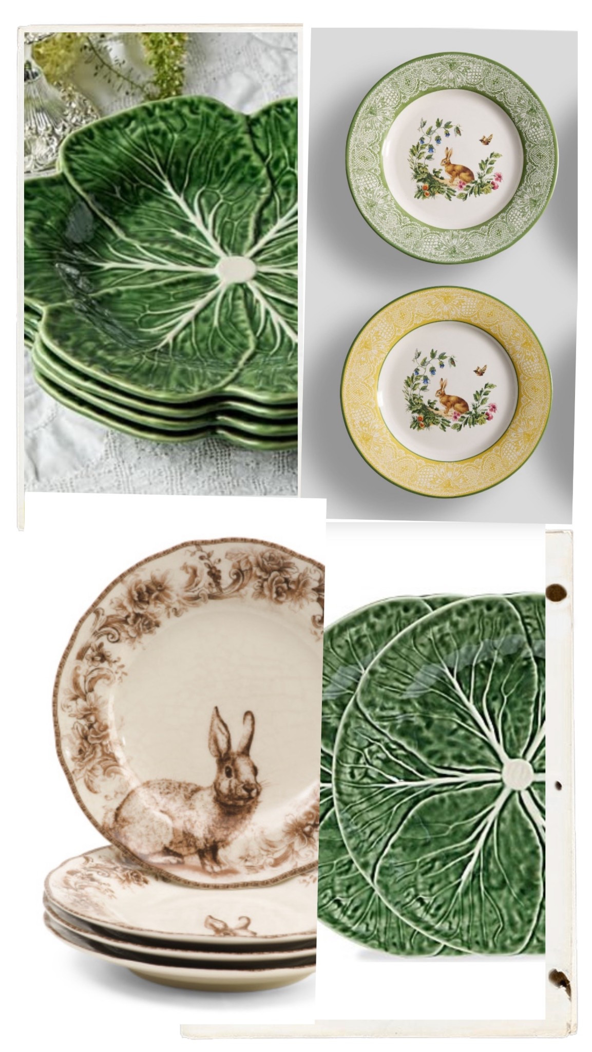 Sharing cute Easter / spring salad & dinner plates. 

#LTKHome #LTKSeasonal