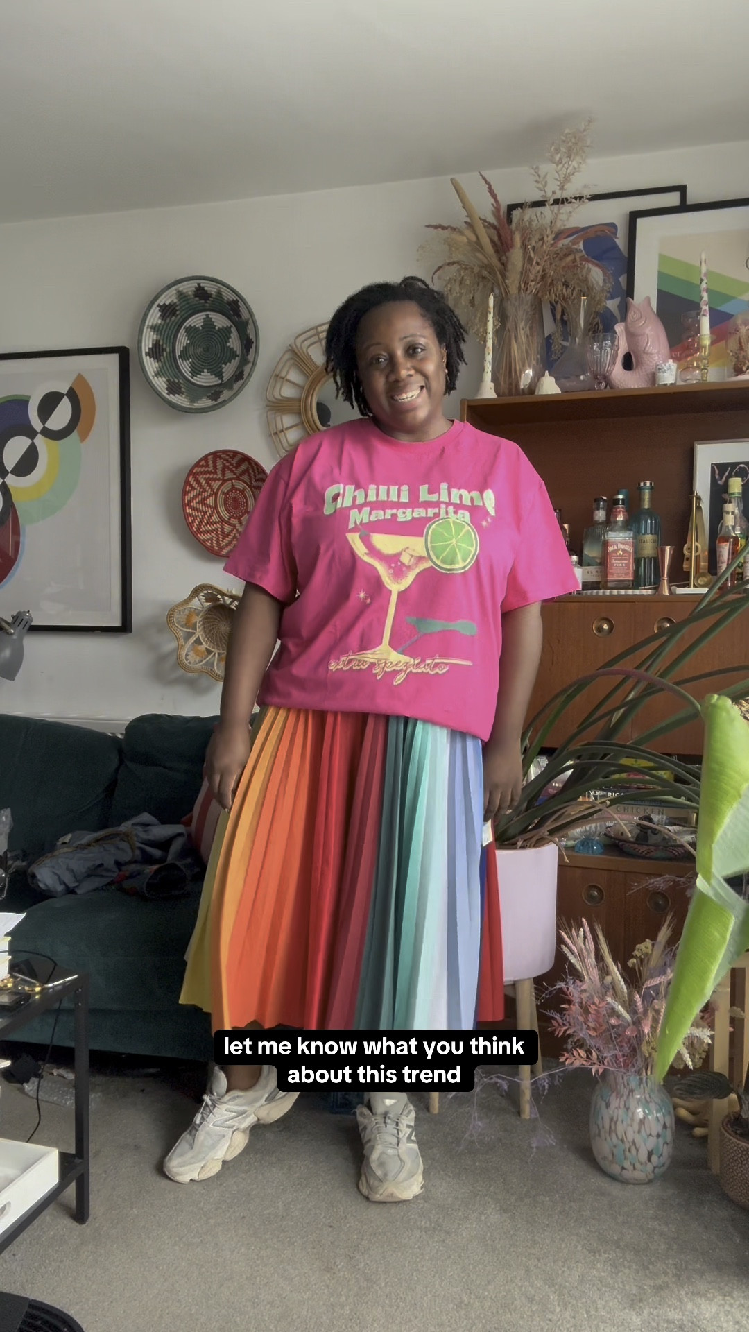 Trying on the oversized t-shirt and midi skirt trend. 

#LTKmidsize #LTKeurope #LTKmodest