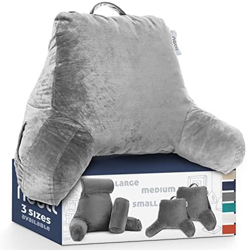 Nestl Reading Pillow Standard Bed Pillow, Back Pillow for Sitting in Bed Shredded Memory Foam Cha... | Amazon (US)
