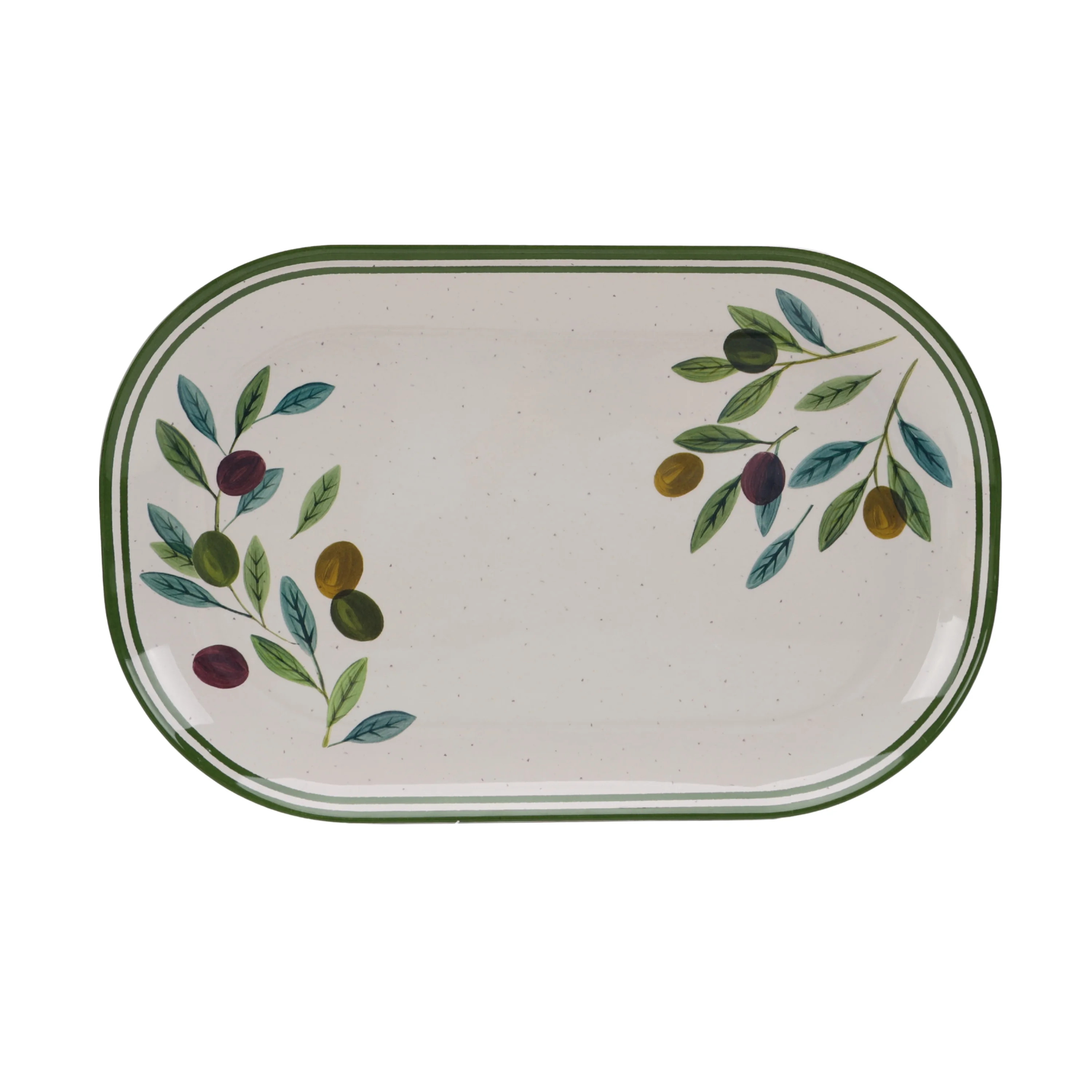 Better Homes and Gardens Bamboo Melamine Olive Serve Tray | Walmart (US)