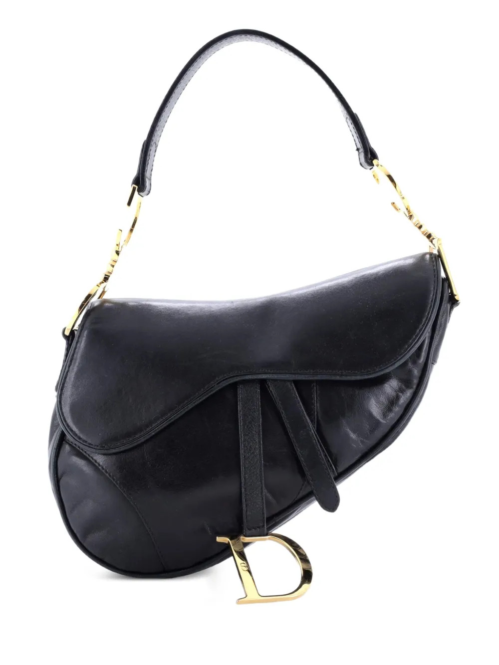 Vintage Saddle Bag Leather Medium shoulder bag | Farfetch Global
