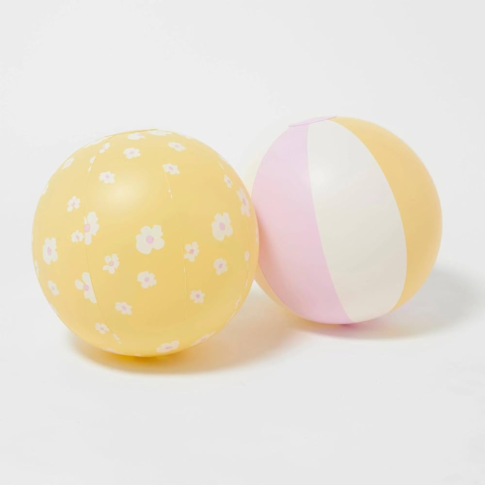 Inflatable Beach Ball Set of 2 | Princess Swan Multi | Amazon (US)