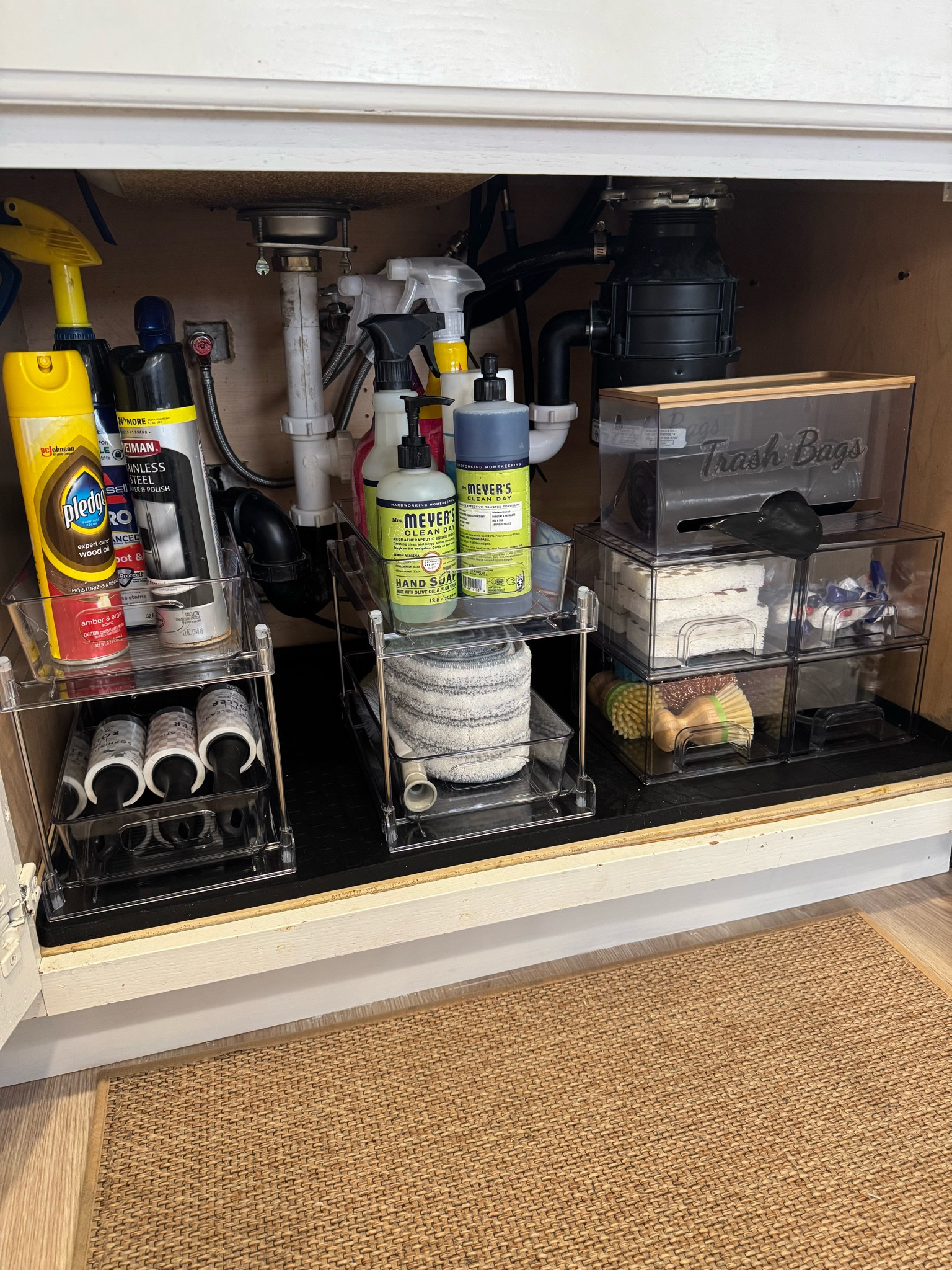 Under sink organization 