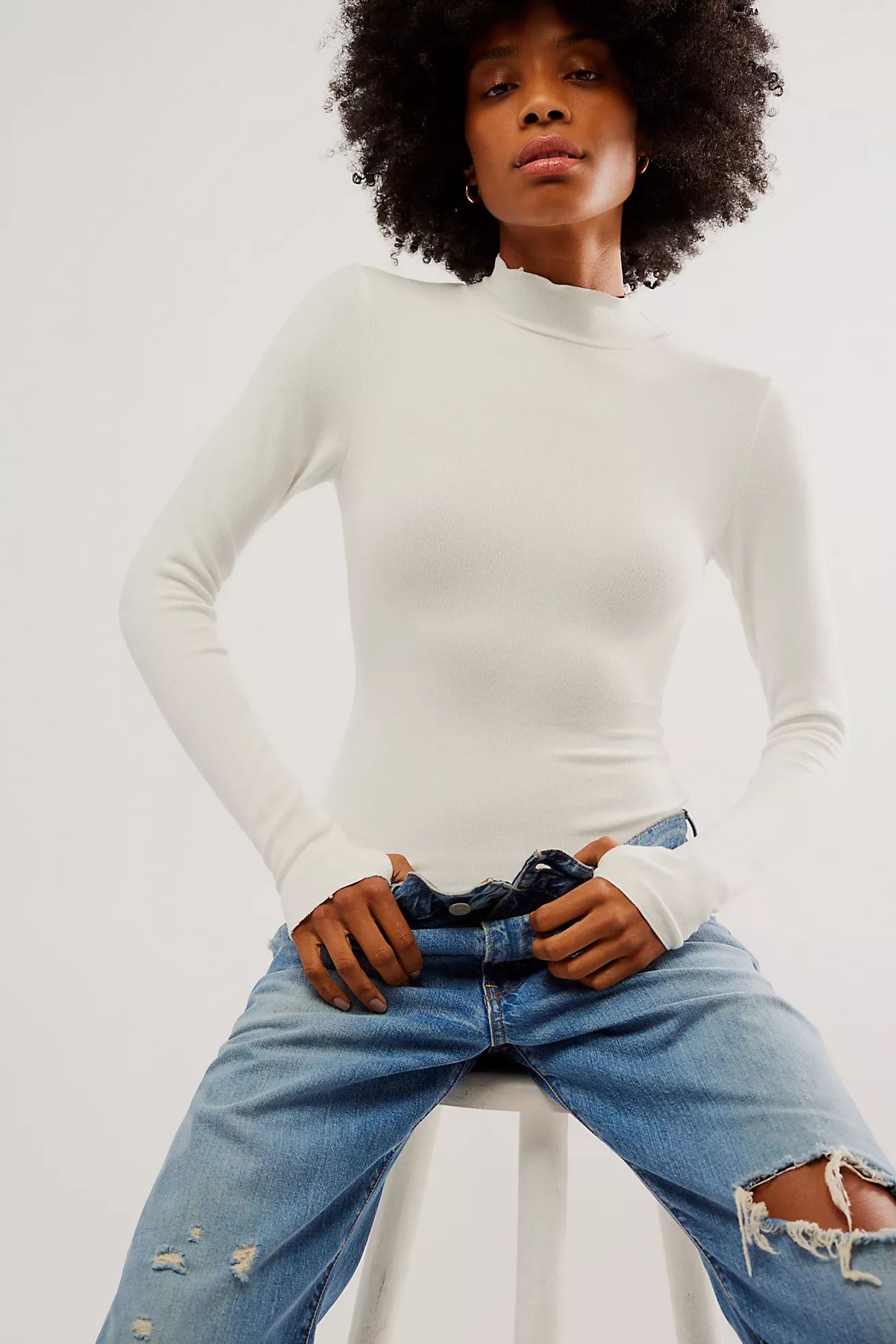 Super Soft Turtleneck Bodysuit | Free People (Global - UK&FR Excluded)