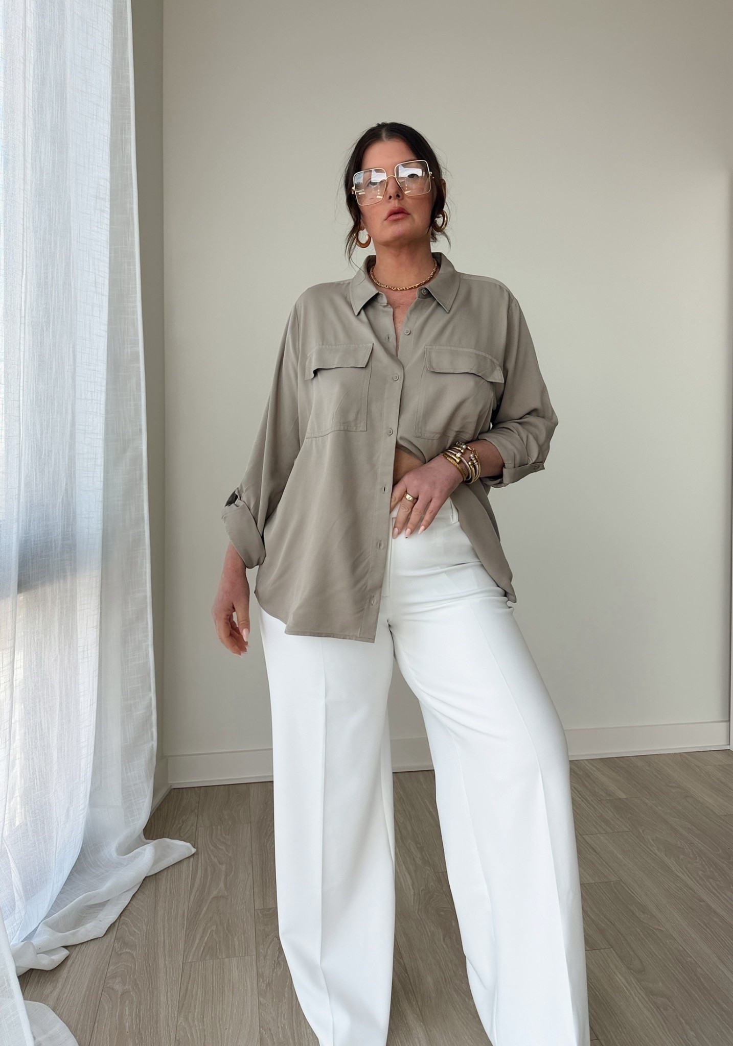 I found you the best elevated basics for work and everyday life. 

The classic editor trousers are so versatile. While you can wear them for work they’re a great piece to pair with a fitted tee and flat sandal for an elevated casual look this spring.

& you already know how versatile a classic button down is! I love the utility pockets and rolled sleeves on this style.

Trousers run tts
Sized up twice in the white button down
Sized up once in the tan button down

@Express #expresspartner #dresstoexpress

#LTKootd #LTKWorkwear #LTKOver40

#LTKdayinmylife #LTKWorkwear #LTKootd

#LTKgrwm #LTKWorkwear #LTKootd

#LTKootd #LTKSeasonal

#LTKootd #LTKSeasonal #LTKActive

#LTKSeasonal #LTKActive #LTKootd