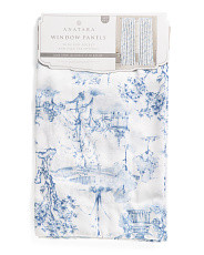 2pc 37x96 Printed Curtains | Marshalls