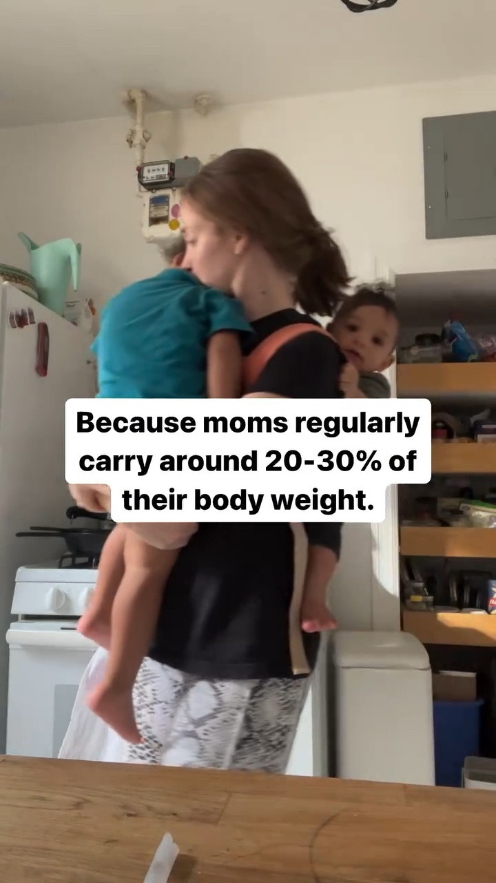 For reals I want to know—

What percentage of your body weight are you carrying around these days?

I weigh about 165 lbs, my toddler is 34 lb and baby is 20 lb. So together they are literally 33% (!!!) of my body weight. 😳

And you know what? If you don’t know how to properly manage your core pressure and “lift weights” like this, you’re gonna feel it in your pelvic floor. 

You’re gonna give yourself a prolapse or a leaking issue or or or…

Or you learn to breathe correctly and lift correctly and make your body stronger, not weaker, over time. 

👀 And now I’m curious!!

What percentage are you carrying around these days??

➡️ Divide your baby’s weight by your weight and let me know!!

💬 Share your percentage in the caption!
.
.
.
#weightliftingmom #babywearing #postnatalyoga #postpartumexercise #momfitnessjourney