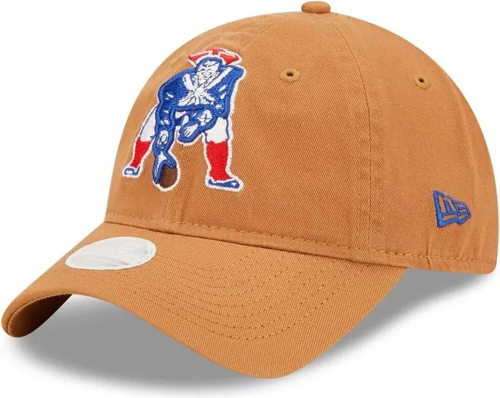 New Era Women's New Era Brown New England Patriots Core Classic 2.0 9TWENTY Adjustable Hat | Nord... | Nordstrom