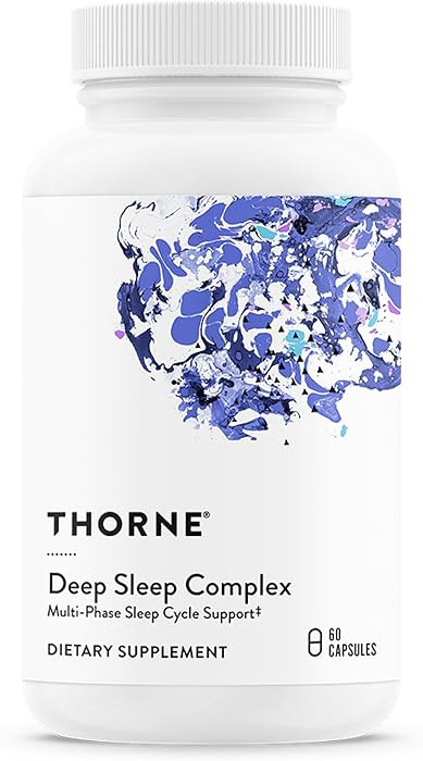 THORNE - Deep Sleep Complex - Natural, Melatonin-Free Sleep Supplement - Supports Sleep Quality &... | Amazon (US)