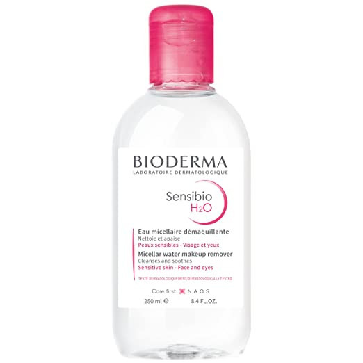 Bioderma - Sensibio - H2O Micellar Water - Makeup Remover Cleanser - Face Cleanser for Sensitive ... | Amazon (US)