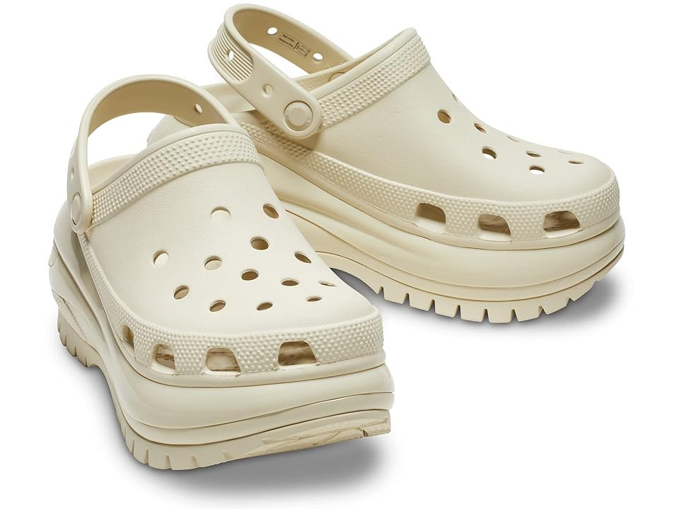 Crocs Mega Crush Clog Shoes Bone : Men's 8 - Women's 10 Medium, EVA | Zappos