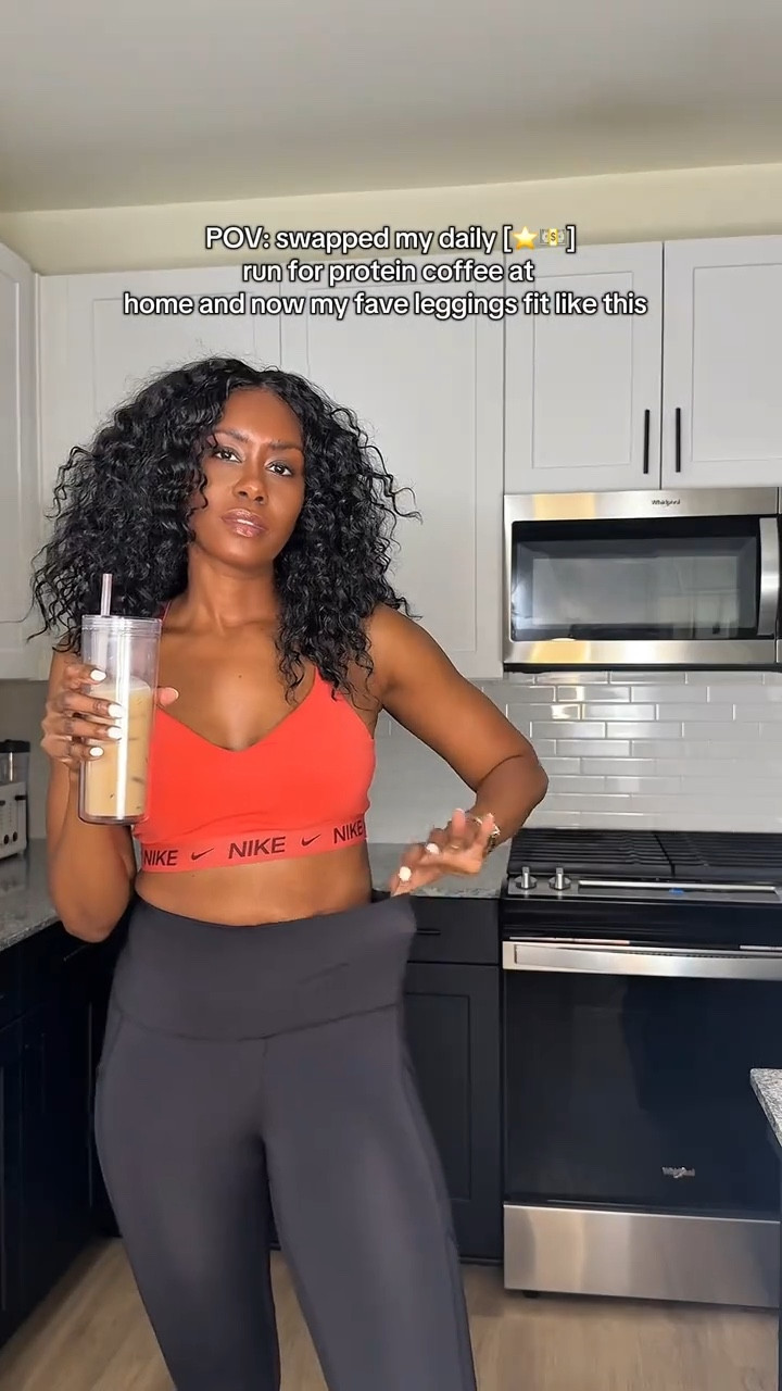 My morning Javvy protein coffee before my morning workout 🏋️‍♀️💪🏾 

#LTKWorkwear #LTKActive #LTKfitnessgoals