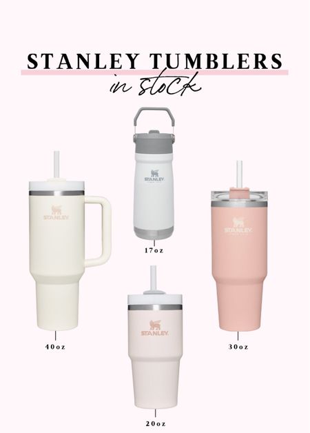 Stanley tumblers in stock now! Perfect holiday gift for anyone 🤍

#LTKtravel #LTKGiftGuide #LTKHoliday