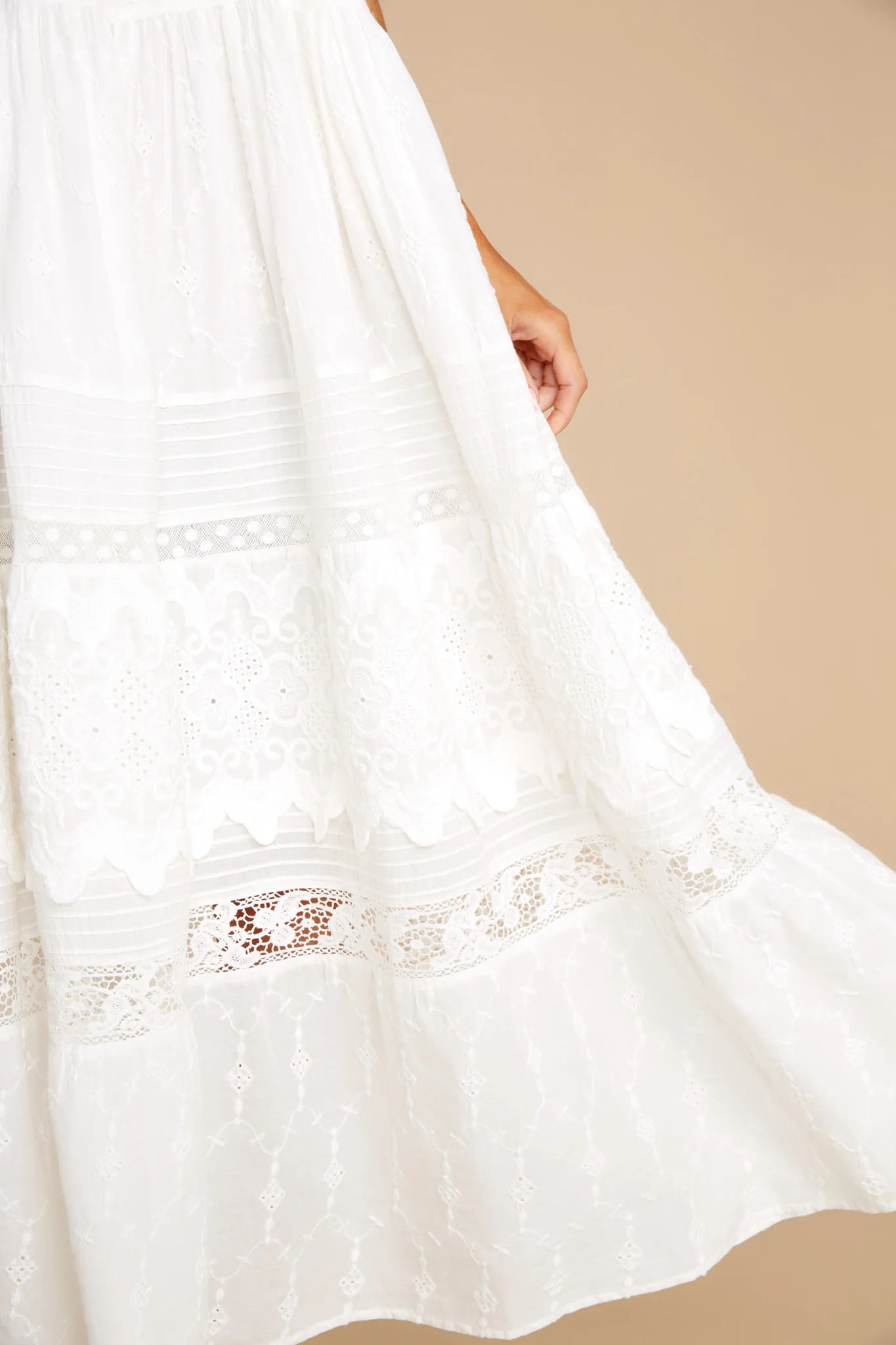 Camisha True White Maxi Dress | Red Dress 