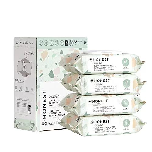 The Honest Company Clean Conscious Wipes | 100% Plant-Based, 99% Water, Baby Wipes | Hypoallergen... | Walmart (US)