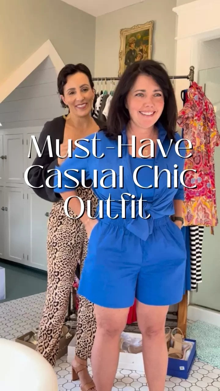 This color is absolutely your color—so vibrant! We talked about the dress length; it's perfect for casual outings and travel, but maybe not for all eyes on you moments.

Brooklyn's Look:
👉🏻Rib Scoop Neck Cotton Tank: Pima cotton with a touch of stretch.
👉🏻Poplin Button-Up Shirt: Crisp cotton poplin with flap pockets.
👉🏻Shorts: High-waist, flowy cotton poplin with an elastic waist.

This three-piece set is a winner, especially with the shirt tied up for that effortlessly cool vibe. Don’t forget to steam it and add some arm candy! 💫

#LTKStyleTip #LTKVideo #LTKTravel