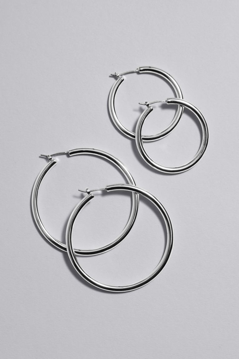 Hoop Earrings Set | H&M (UK, MY, IN, SG, PH, TW, HK)