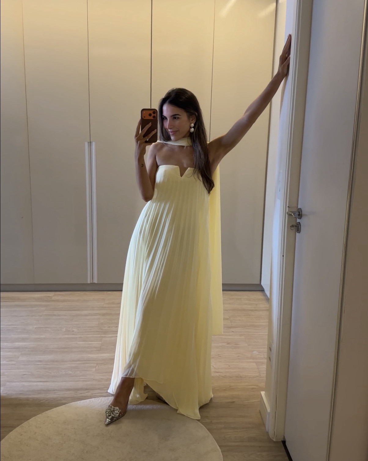 (Dress I’m wearing is from Azazie (they don’t have it in this color anymore but the name is Nahla) yellow dress - wedding guest dresses 

#LTKPetite #LTKootd #LTKSaleAlert