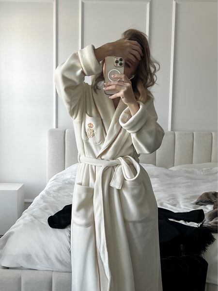 Staying cozy at home. Ralph Lauren robe for the win 

#LTKsalealert #LTKHoliday #LTKstyletip