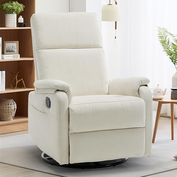 Recliner Chairs, Swivel Rocking Recliner Chair for Adults, Glider Rocking Chair, Small Nursery Re... | Amazon (US)