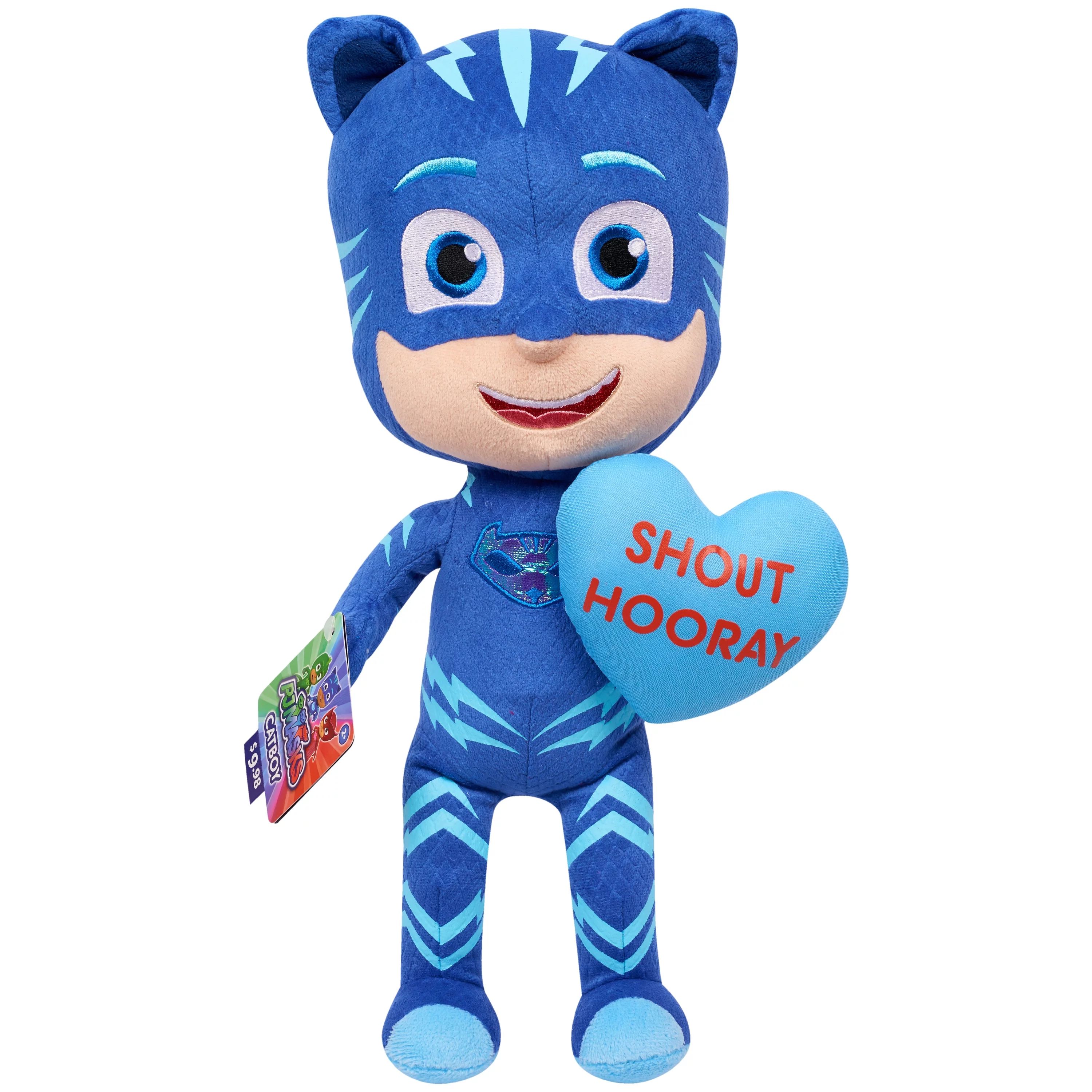 PJ Masks Valentine Plush, Catboy Holding Heart,  Kids Toys for Ages 2 Up, Gifts and Presents | Walmart (US)