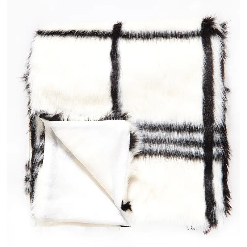 Luxury Checkered Throw Blanket | Wayfair North America