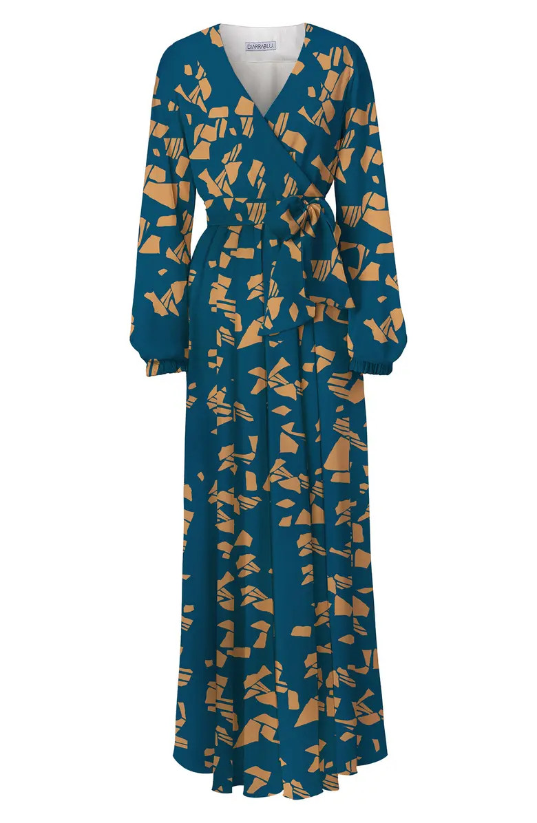 DIARRABLU Marieme Long Sleeve Wrap Dress | Nordstrom | Nordstrom