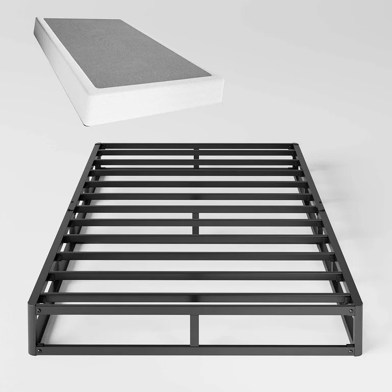 QFTIME 5" Metal Twin Box Spring, Mattress Foundation, Heavy-Duty, Easy Assembly | Walmart (US)