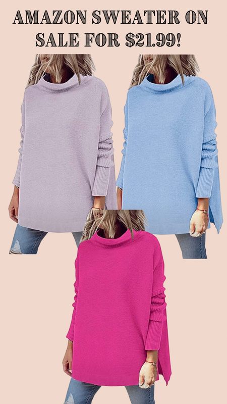 Amazon sweater on sale for $21.99

#LTKstyletip #LTKsalealert #LTKunder50