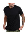 Click for more info about YoungLA Mens Designer Fitted T-Shirts Long Drop Cut Tee Workout Gym 402