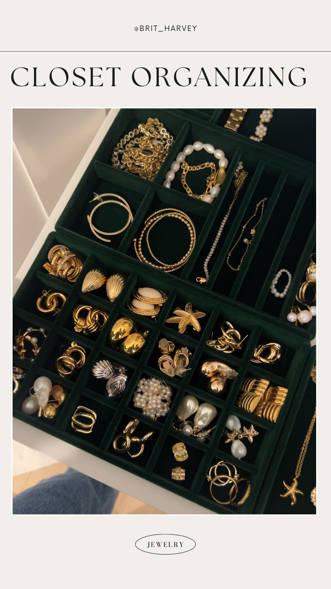 Jewelry Organization Goals ✨
This velvet jewelry tray keeps everything from gold hoops to pearls beautifully organized and easy to find — perfect for closet drawers or vanity styling.

#LTKhome #ClosetOrganization #AmazonHomeFinds #JewelryStorage 

 