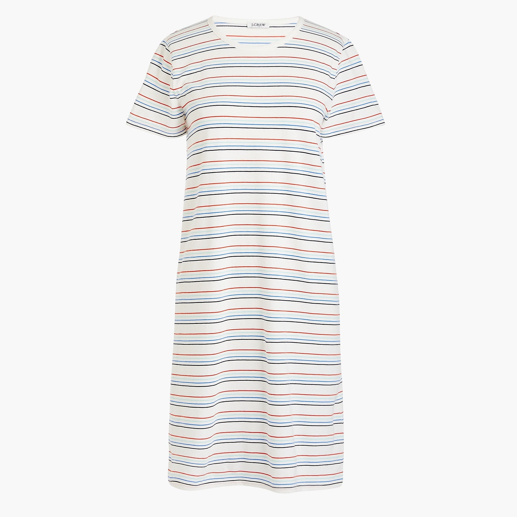 Striped T-shirt dress | J.Crew Factory