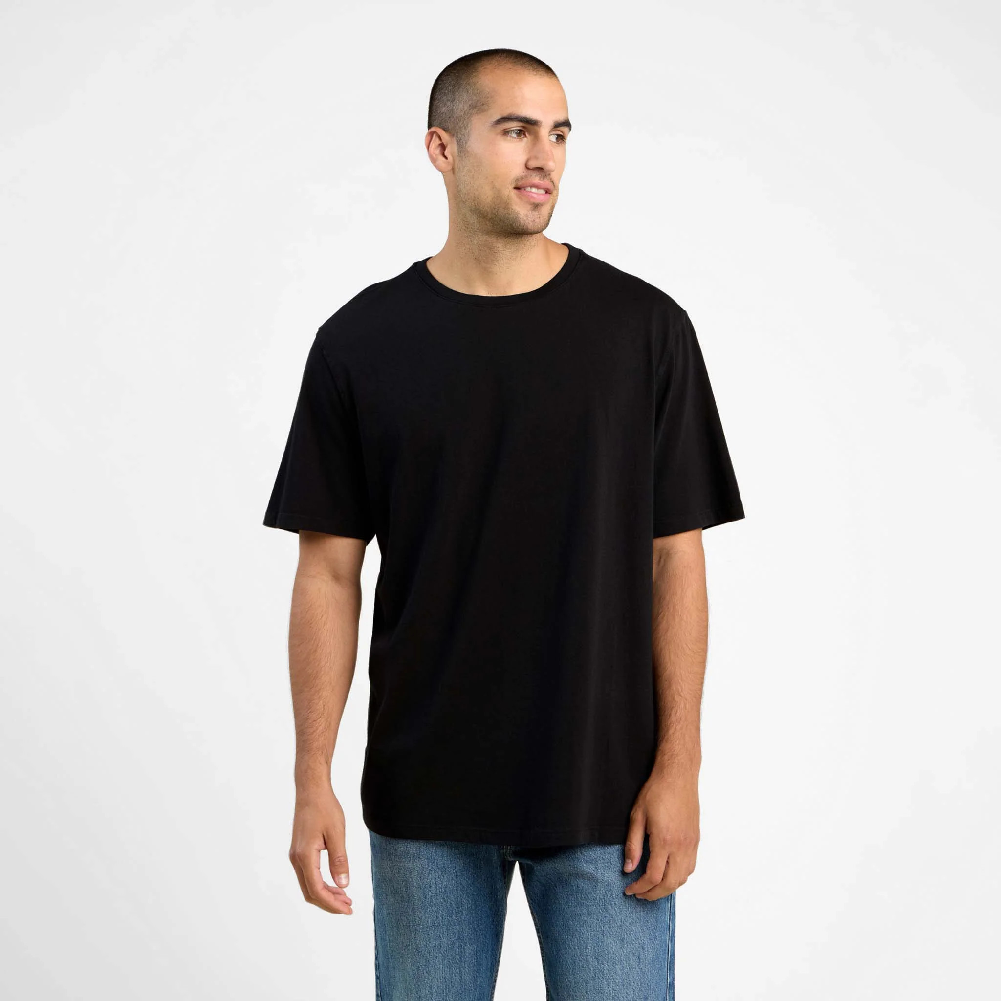 Boxy Tee | Black | Nuuds US