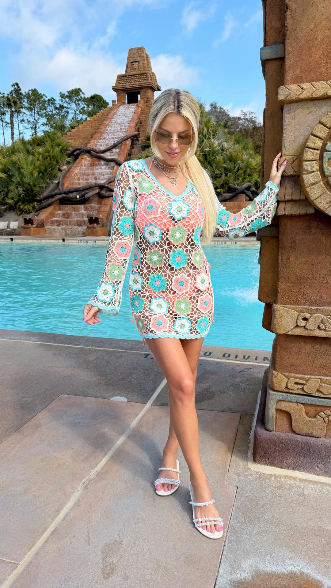 LTK swim. Resort wear. Swim coverup  beach. Vacation 

#LTKTravel