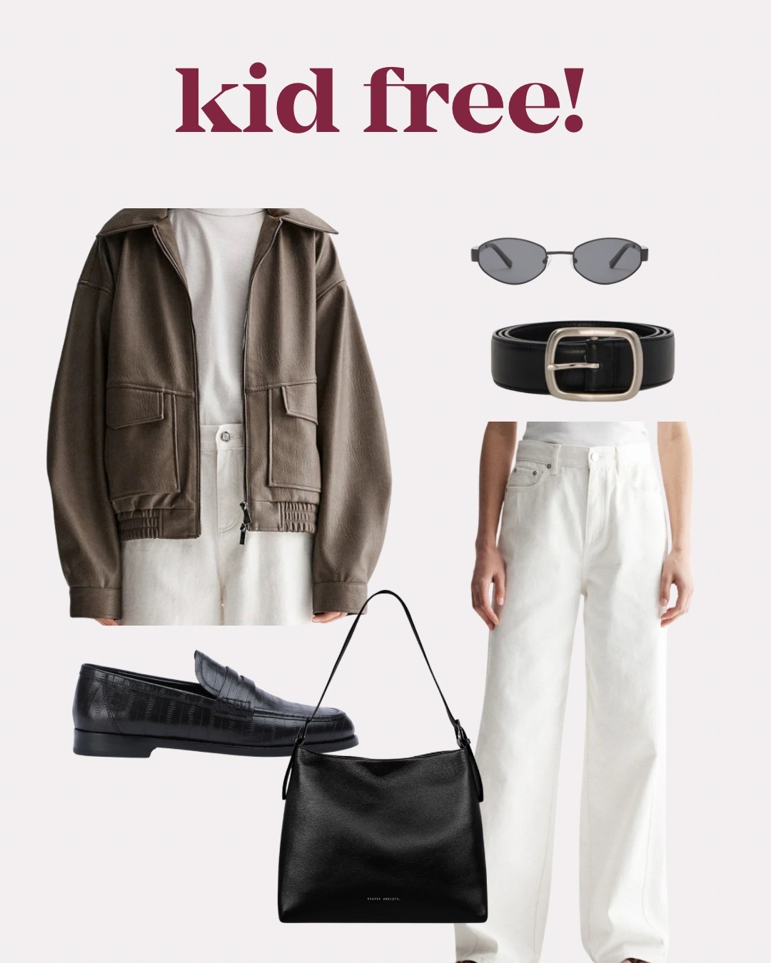 Mum winter capsule outfit - kid free because - white! 

#LTKaustralia