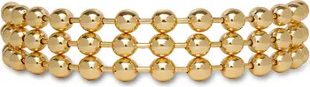Diana Triple Row Beaded Choker Necklace | Nordstrom