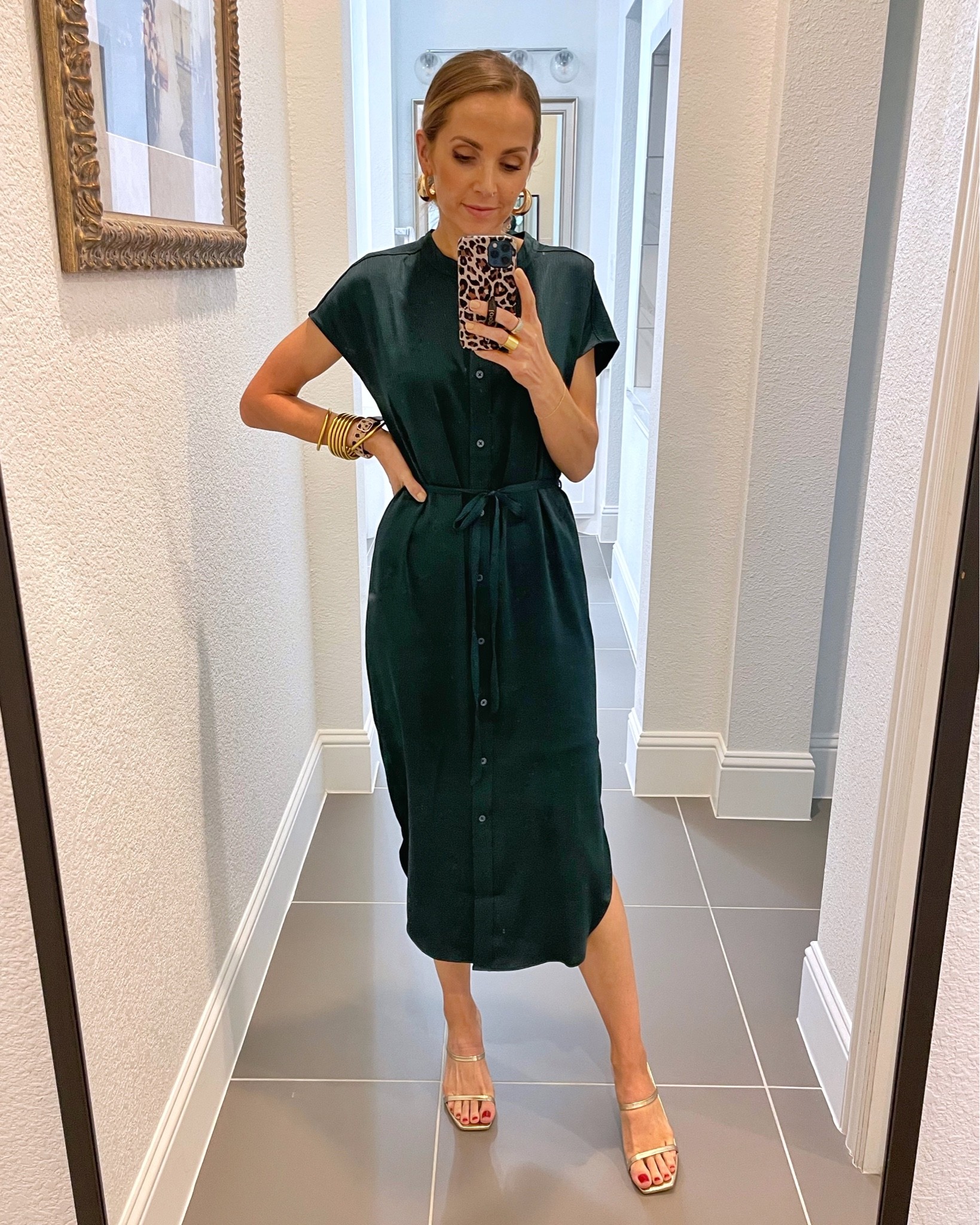 slim fit dress slacks Neo Mesh Maxi Dress main image 0