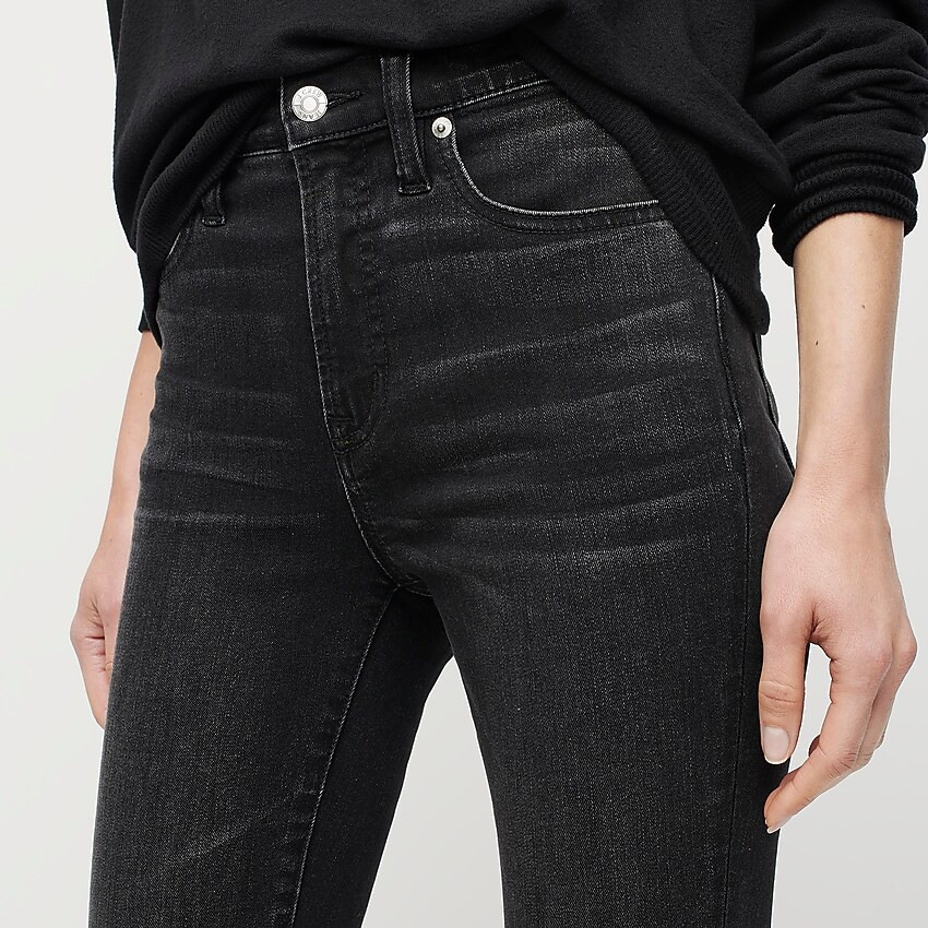 10" highest-rise toothpick jean with TENCEL™ lyocell in charcoal | J. Crew US