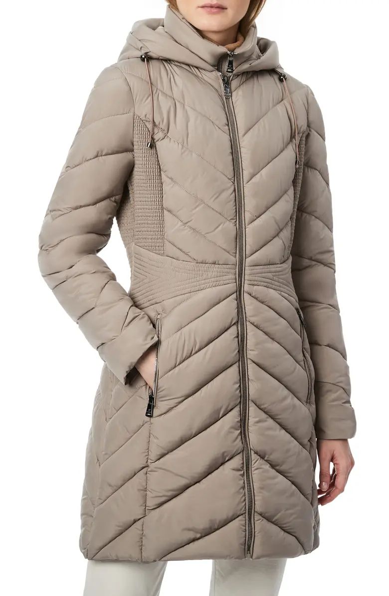 Softy Glam Ecoplume Packable Puffer Coat | Nordstrom