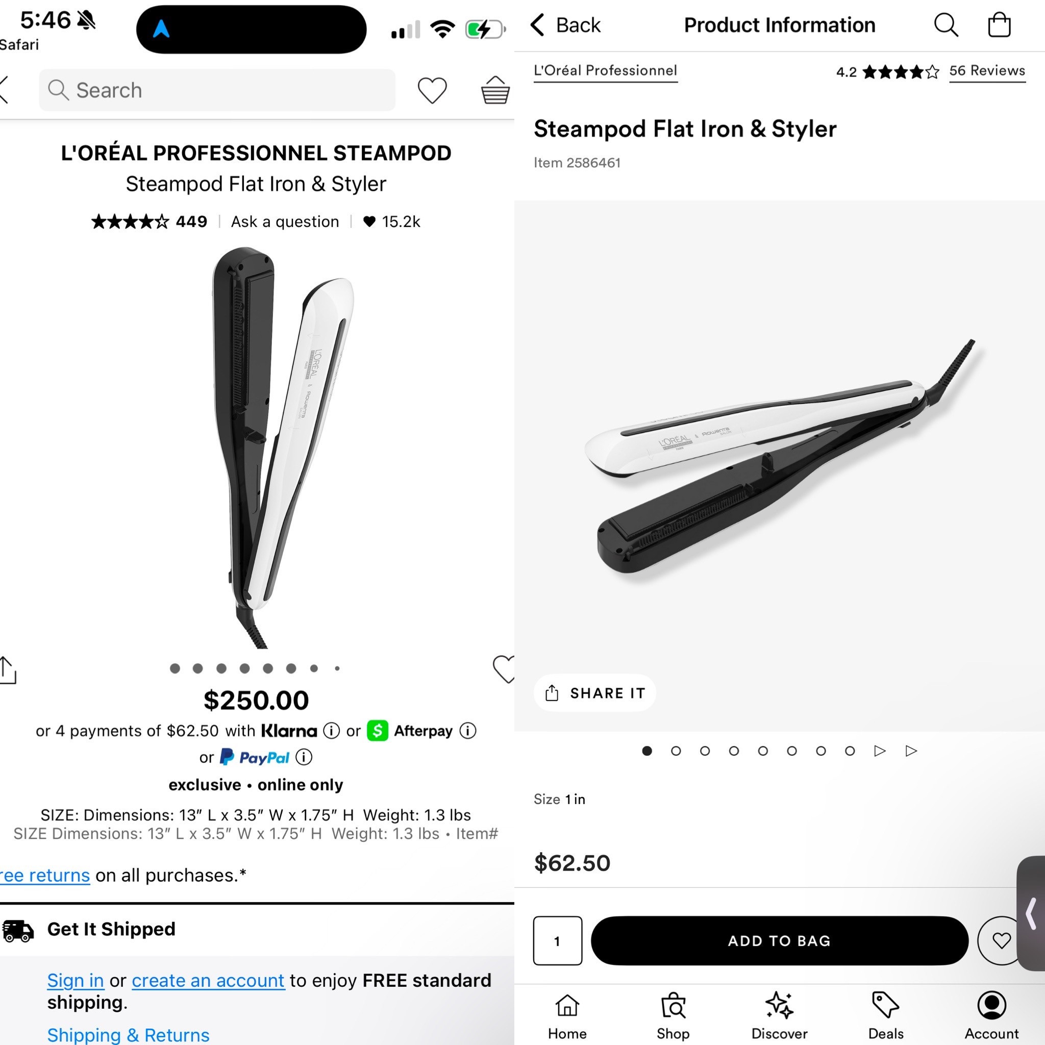 Immediately ordered!! I can’t believe it’s this cheap at Ulta!!! 

Flat iron 
L’Oréal steam pod 
Straightener
Hair tools 
Hair 
Beauty products 
Ulta 



#LTKGiftGuide #LTKSaleAlert #LTKBeauty