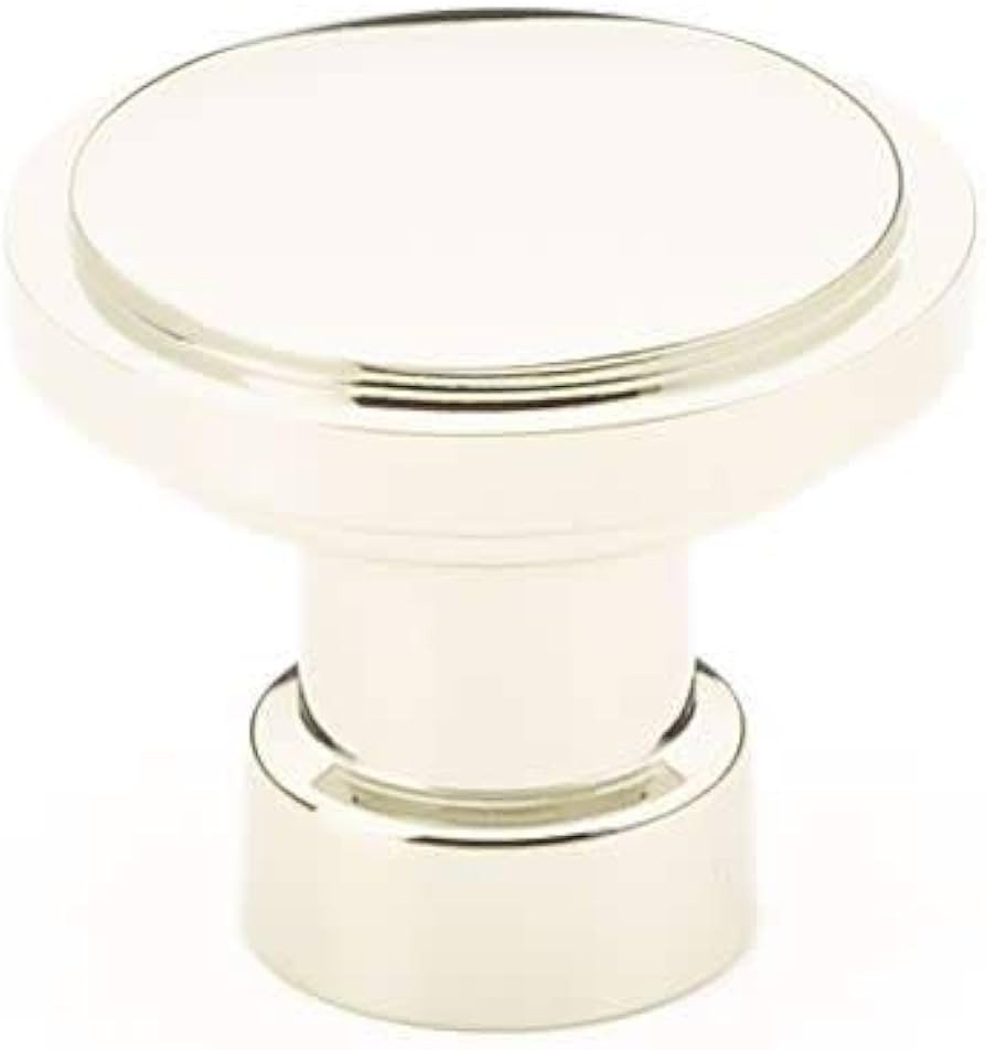 Emtek Haydon Cabinet Knob 1-1/4" Dimension, Polished Nickel | Amazon (US)
