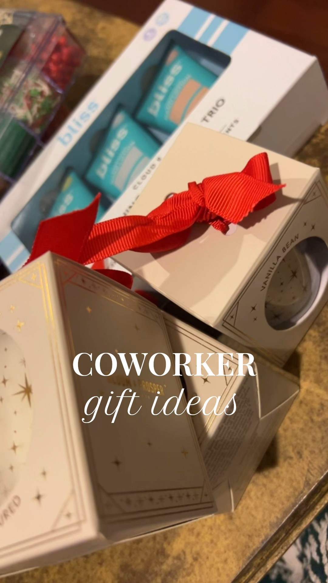 Coworker Gift Ideas That Always Feel Thoughtful

Finding the right gift for coworkers can feel tricky, but I always come back to one simple idea: it truly is the thought that counts. You don’t need something big or elaborate. Something small is perfect. Something larger works too. It’s really about choosing something usable, edible, or aligned with what they love so they feel seen, appreciated, and thanked for all the moments you share during the workweek.

Here are my go-to coworker gift ideas:

Edible treats
Chocolates, cookies, snack boxes, or a little gourmet moment they can enjoy at their desk or take home. Easy, delicious, and always loved.

Self-care little luxuries
Hand lotions, cozy socks, candles, or a calming mist. Small wellness boosts that make long days feel a little softer.

Desk-friendly items
Cute notepads, coffee mugs, pens that actually write well, or a mini plant. Something they can use daily and think of you.

Hobby-aligned gifts
If someone talks about hiking, pickleball, reading, baking, or yoga, a small accessory or themed item feels incredibly thoughtful. It shows you notice the things that make them happy.

I always try to give something they can use up or enjoy without taking up space. Just a simple way to let them know I see them, I appreciate them, and I’m thankful for the everyday interactions that make work lighter.

#coworkergifts #holidaygifts #officelife #giftideas #coworkerappreciation

coworkergifts | holidaygifts | officegifting | smallgifts | ediblegifts | giftguide | ltkfinds | thoughtfulgifting

#LTKGiftGuide #LTKSeasonal #LTKHoliday