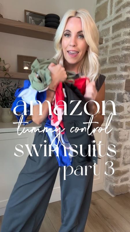Amazon full booty tummy control swimsuits from amazon! I found some great high waist swimsuits and also one pieces that are perfect for us moms chasing kids but still are fun and flirty, I am wearing a small in all of the swimsuits shown! I’ll show closer look. Try on haul in stories too!
.
#fyp #amazon #amazonfashion #amazonswim #swimwear #resortwear #springbreak #swimsuits #momstyle #casualstyle #family #pinterestinspired #petitefriendly #vacation #size6 #size4

#LTKstyletip #LTKsalealert #LTKfindsunder50